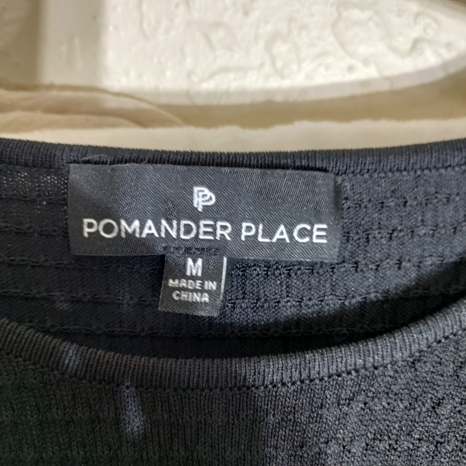 Pomander Place Tuckernuck Black Double Knit Lennox Maxi Dress Medium — image 3 of 7